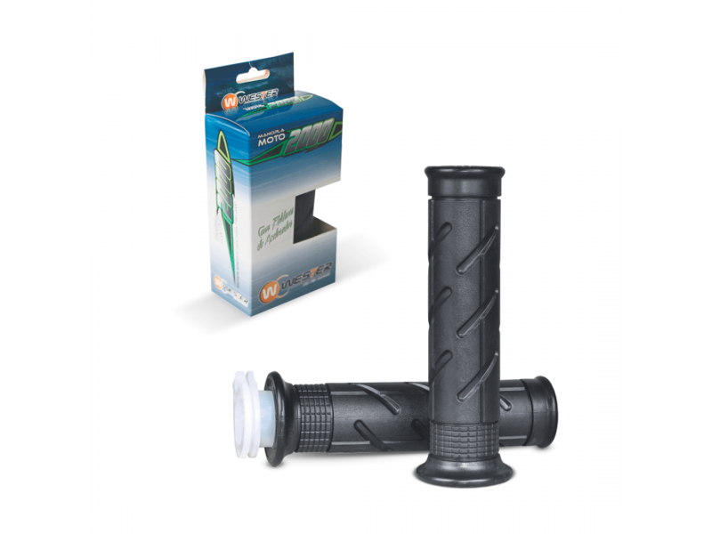 MANOPLA TITAN 125-150 PRETO COM ROLDANA