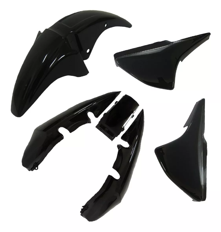 KIT CARENAGEM TITAN 150 2004-2008 PRETO