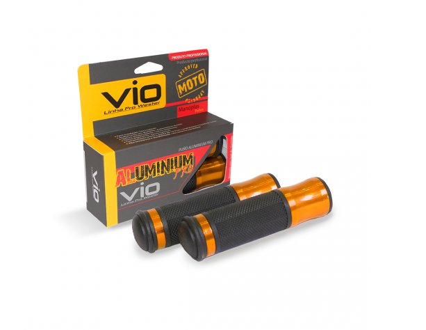 MANOPLA ALUMINIUM PRO COM ANEL DOURADO CROSS