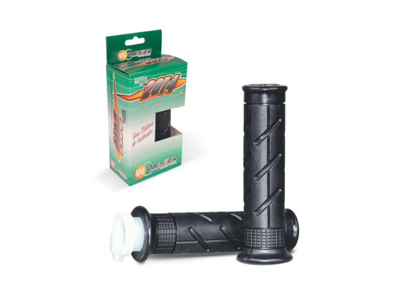 MANOPLA TITAN 125/160 2014-2023 PRETO COM ROLDANA