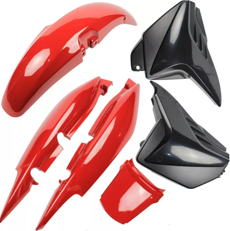 KIT CARENAGEM FAN 125 2011-2013 VERMELHO MACEIO