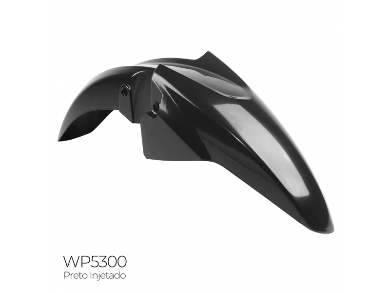 PARALAMA DIANTEIRO FAN 125/150/160 2014-2022 PRETO INJETADO