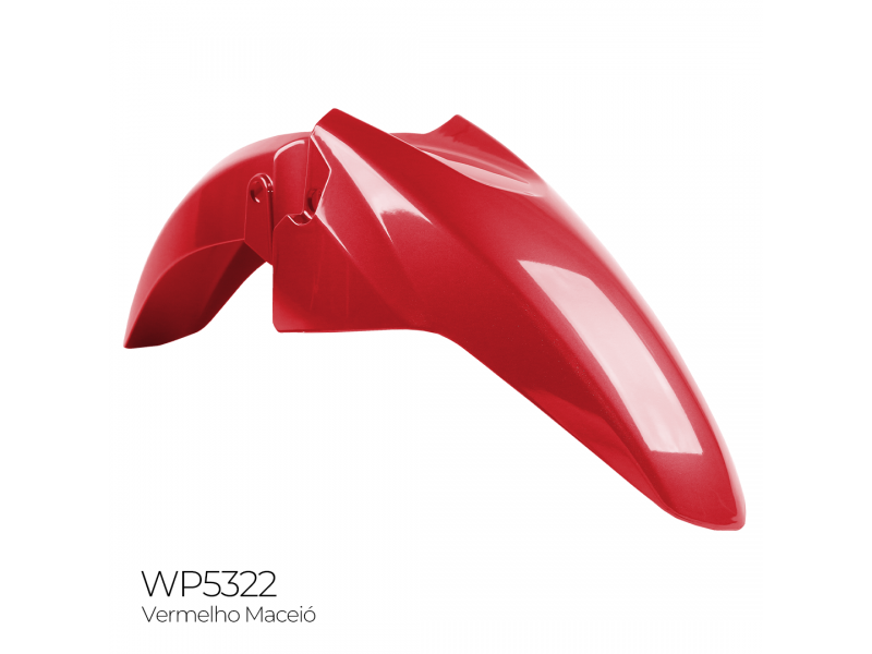 PARALAMA DIANTEIRO FAN 150/160 2016-2021 VERMELHO MACEIO