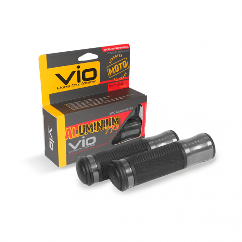 MANOPLA ALUMINIUM PRO COM ANEL POLIDO CROSS