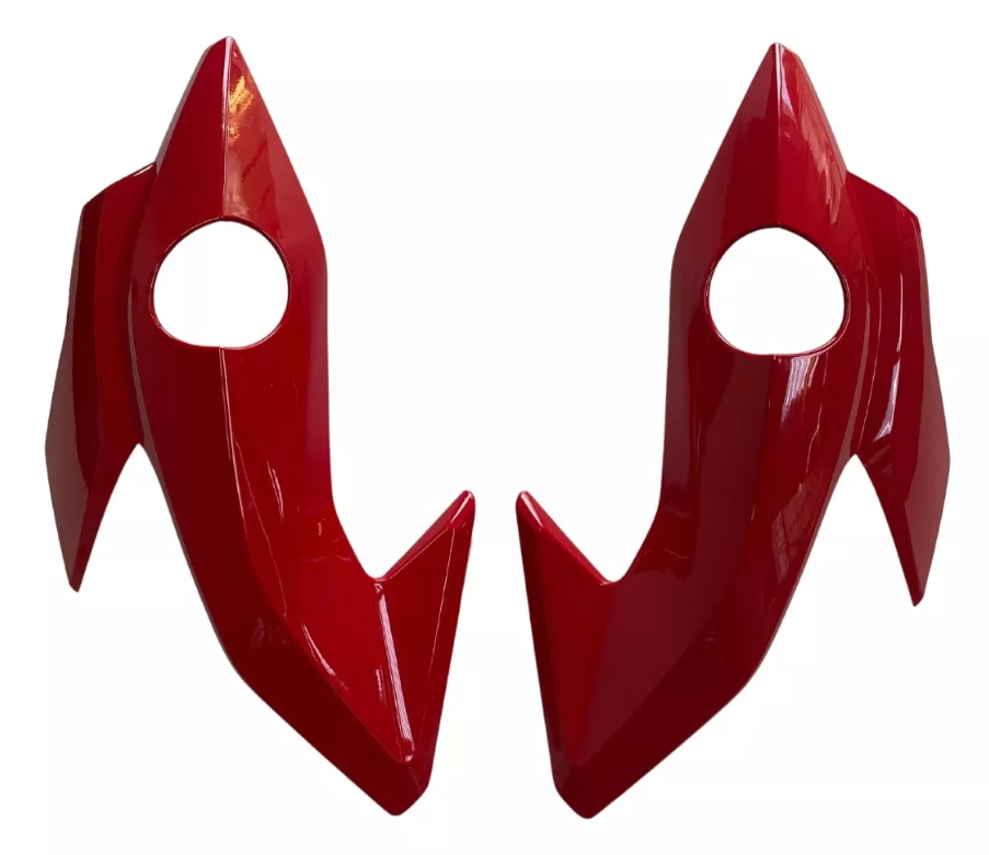 CAREN FAROL LAT TITAN 160 EX 2016-2021 VERMELHO