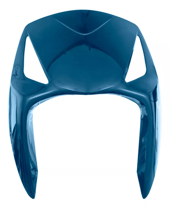 BICO FRONTAL BIZ 125 KS/ES 2006-2010 AZUL SAIRA