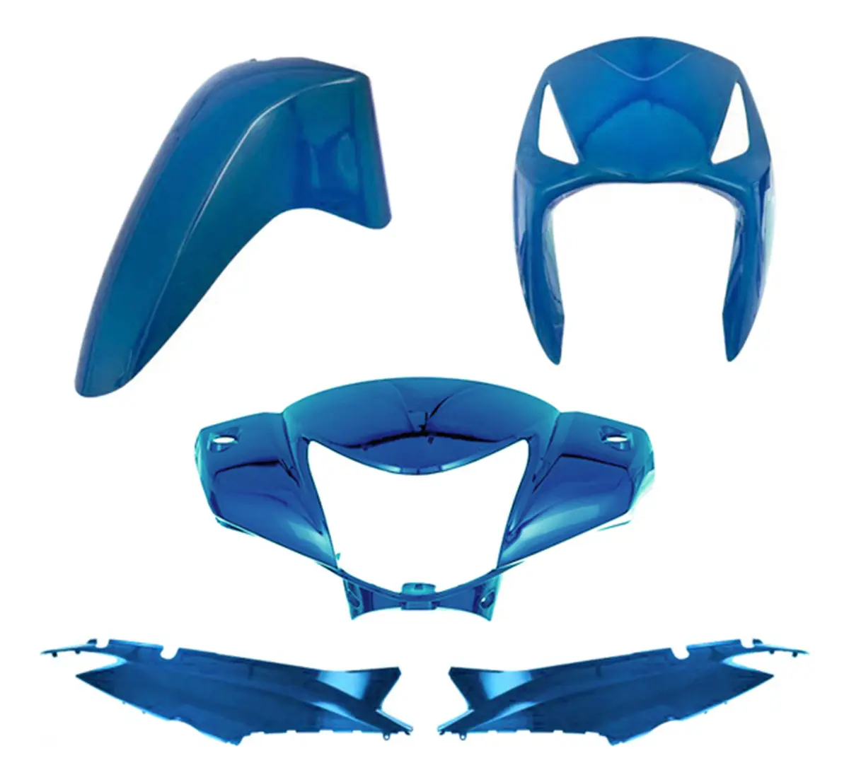 KIT COMPLETO BIZ 125 KS/ES 2006 AZUL