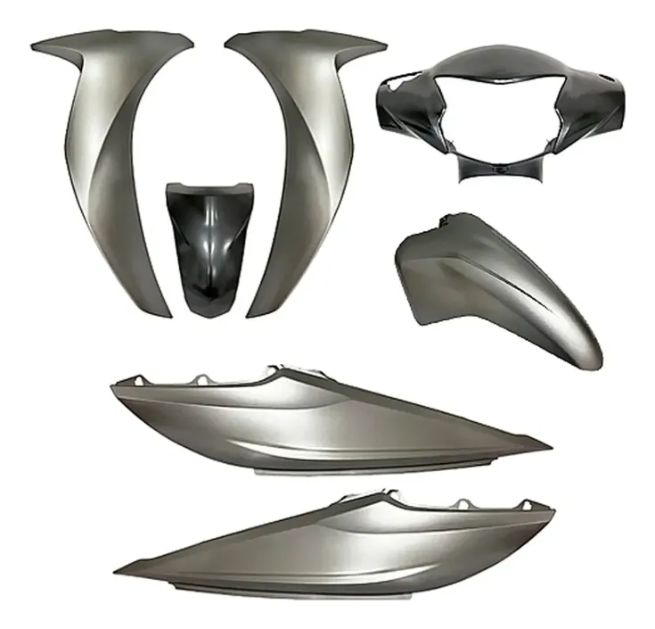 KIT CARENAGEM BIZ 125 EX 2023-2024 PRATA E CINZA