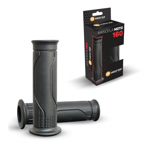 MANOPLA TITAN 160 CARGO 2016-2025 PRETA COM FURO