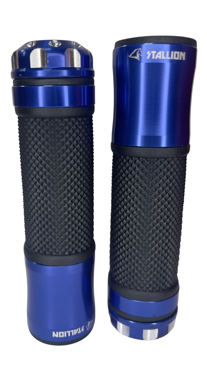 MANOPLA HASTE ALUMINIO UNIVERSAL AZUL