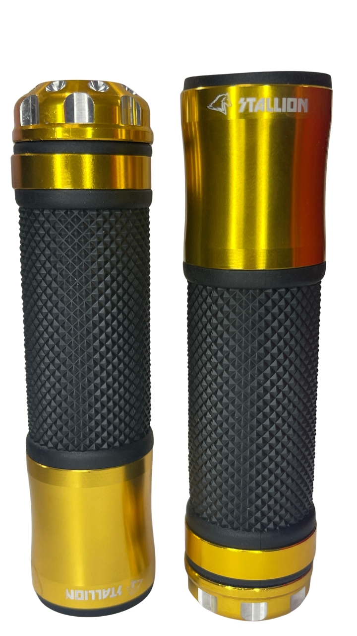 MANOPLA HASTE ALUMINIO UNIVERSAL DOURADO