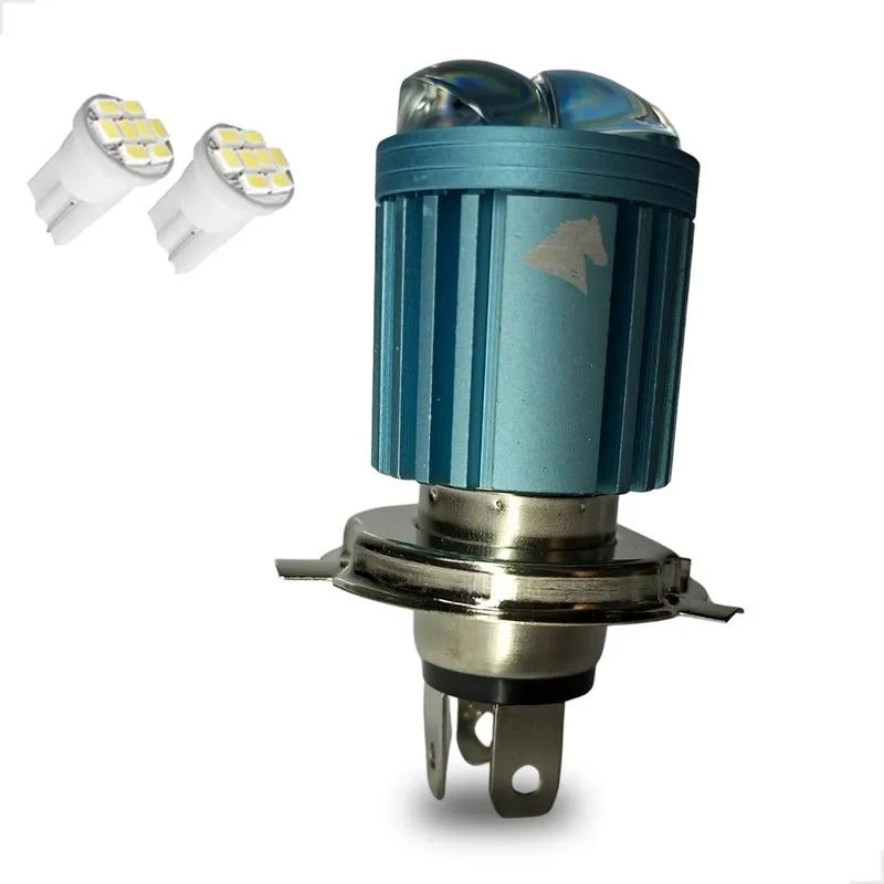 LAMPADA LED LENTE CONVEXAS (BRANCO E AMARELO)