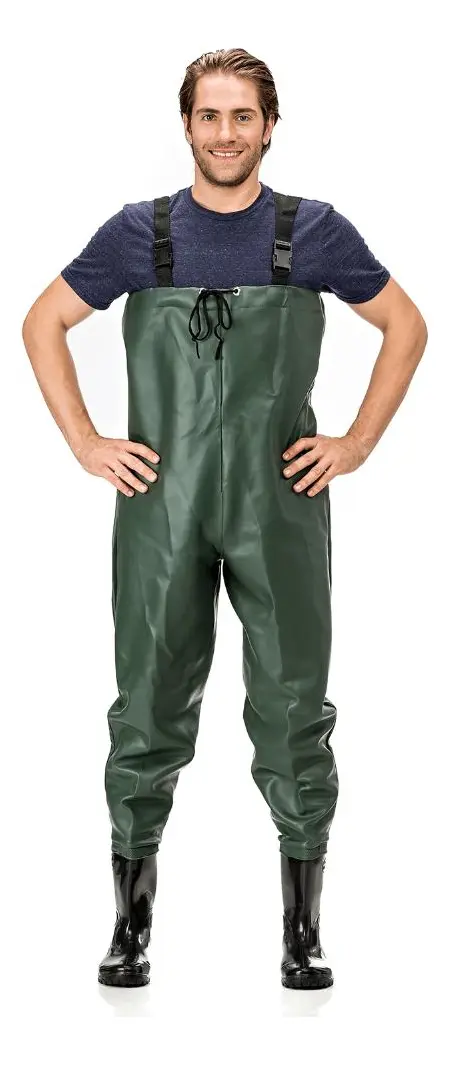 JARDINEIRA COM BOTA VERDE MILITAR TAMANHO M