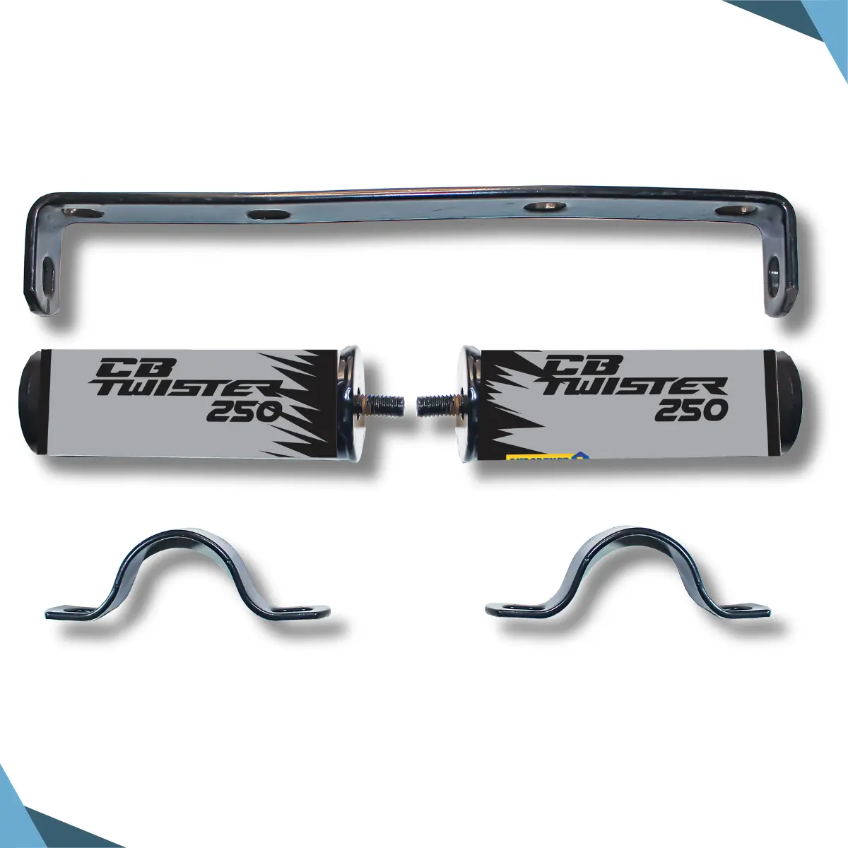 SLIDER CB 250 TWISTER CINZA