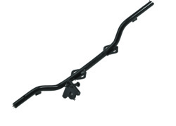 ESTRIBO FAN 125 2008 TITAN 125 1995-1999 TITAN 2000-2004 PRETO MACIÇO
