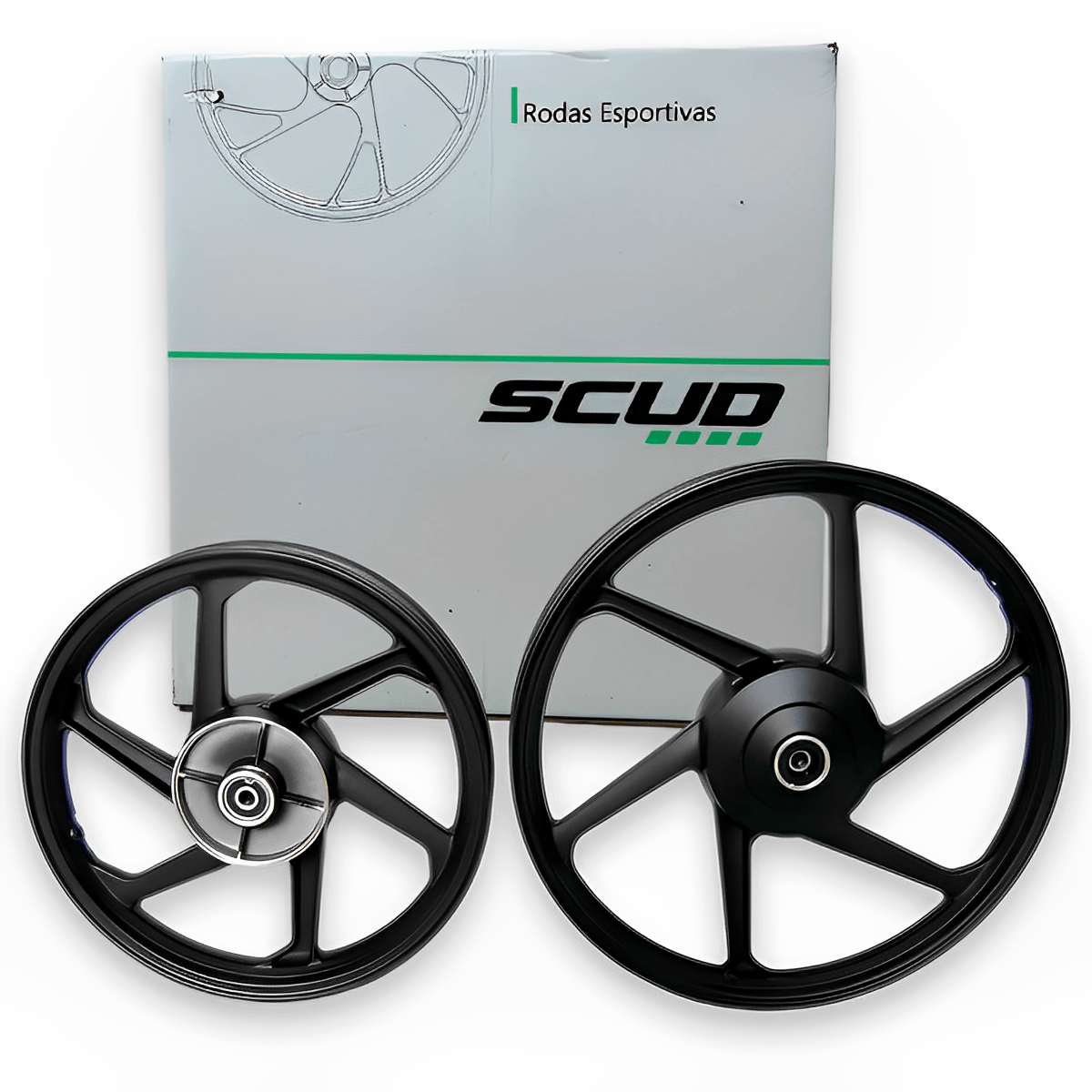 RODA BIZ 125 2006 KS/ES BIZ 100 6 PALITOS PRETO