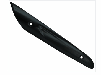 PROTETOR DE ESCAPAMENTO BIZ 125 PRETO L
