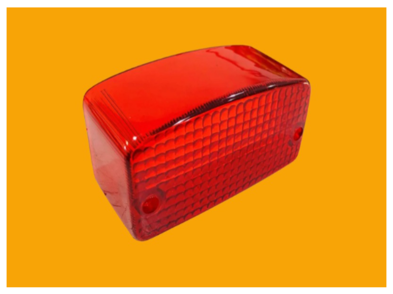 LENTE DO FREIO TODAY/TITAN COR VERMELHO