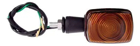 PISCA YBR 125 2004 LENTE AMBAR ESCURO SEM LAMPADA