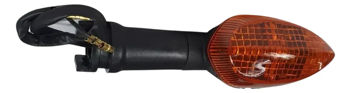PISCA YBR 125 FACTOR LENTE MARROM SEM LAMPADA