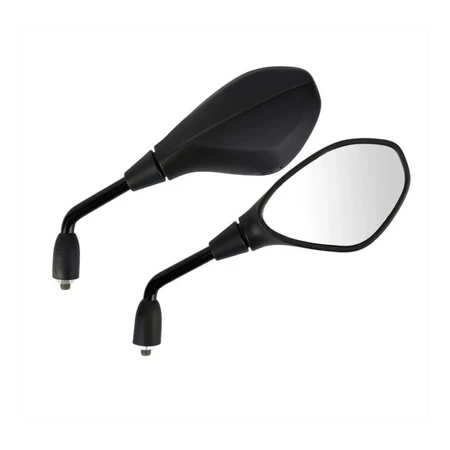 RETROVISOR GS650 COM GIRO 360L PRATA PAR