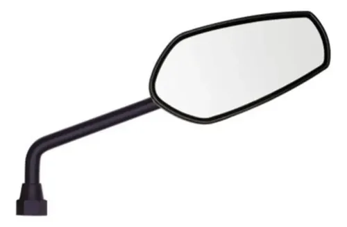 RETROVISOR GTX PRETO H.PRETA L.PRATA HONDA