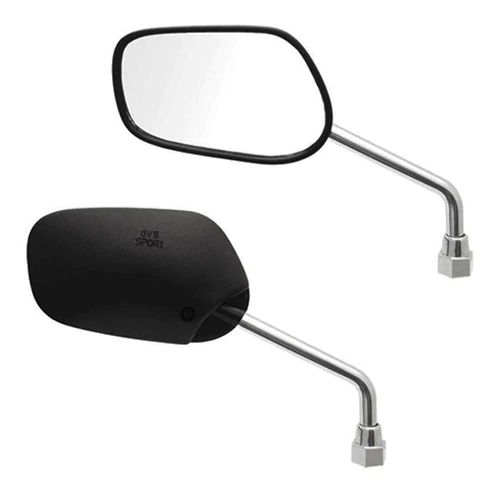RETROVISOR MINI TITAN 2000 H.CROMADA/L.PRA