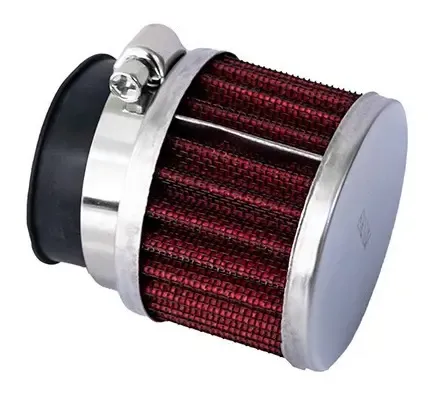 FILTRO AR ESPORTIVO CG/TITAN/BROS 150 VERMELHO