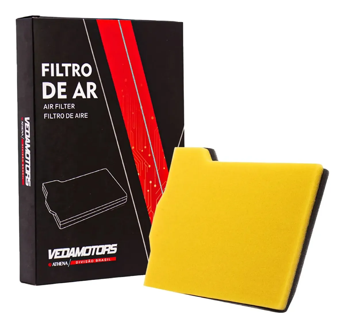 FILTRO AR YAMAHA YS 250 XTZ 250 2006-2015