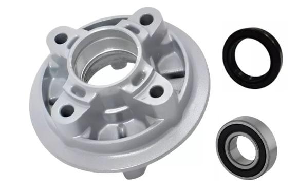 FLANGE TRASEIRO FIXACAO COROA COM ROLAMENTO
