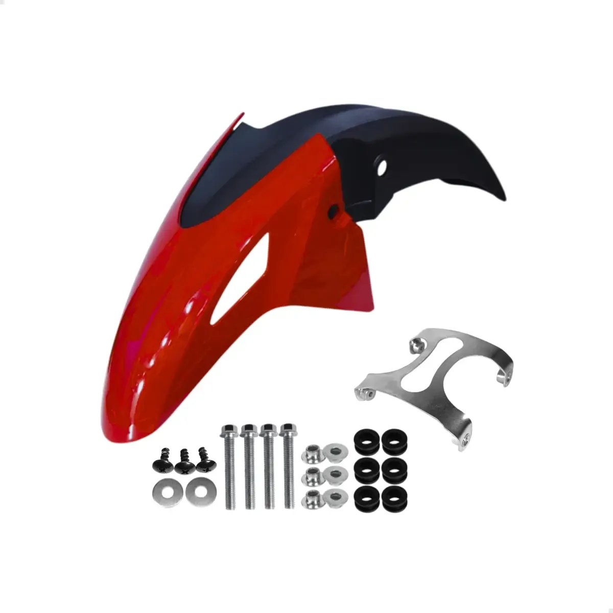 PARALAMA DIANT (A+B+SUP COMP) TITAN/FAN VERMELHO