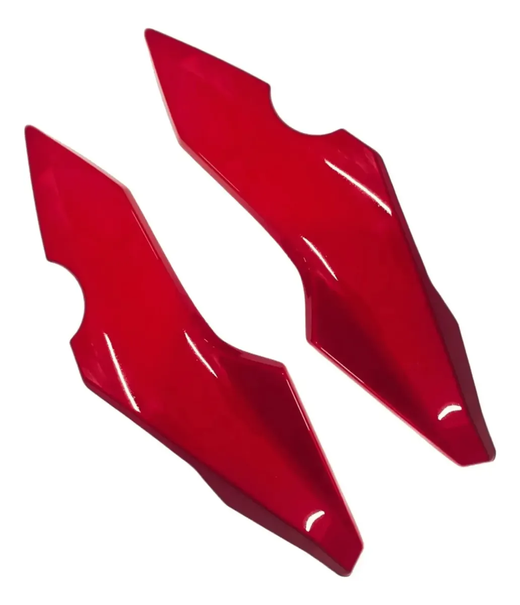CARENAGEM LATERAL FAROL FAN 160 2025 VERMELHO
