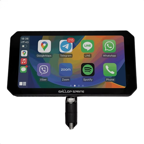 Multimídia Moto Carplay Android Auto 7 Polegadas