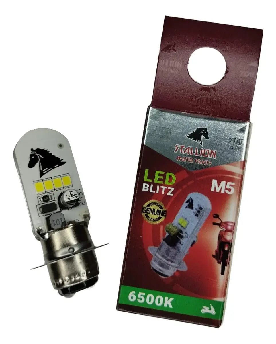 LAMPADA FAROL LED M5 6500k BIZ POP BROS
