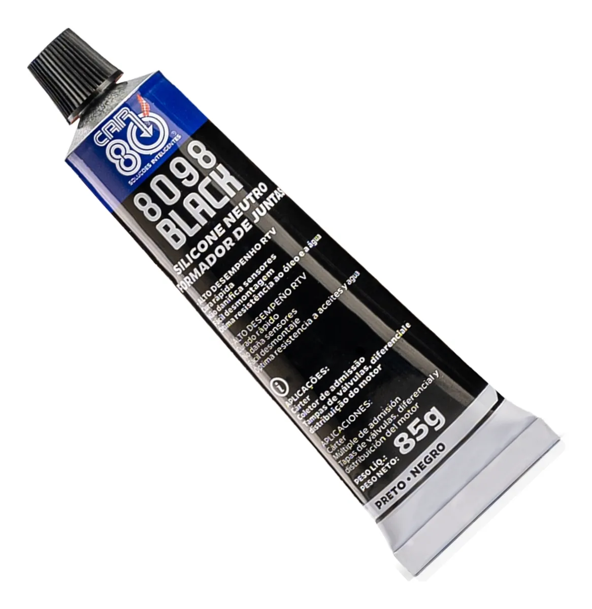 SILICONE ALTA TEMPERATURA NEUTRO BLACK