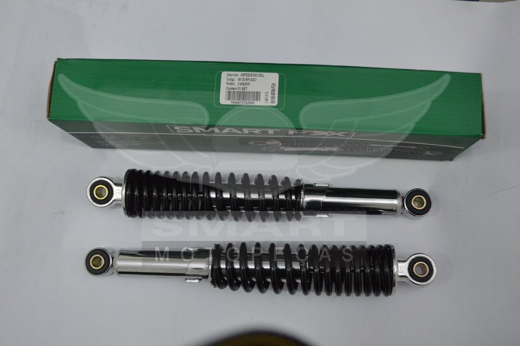 AMORTECEDOR CROMADO C/REG. C100 BIZ/POP/S
