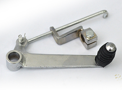 PEDAL CAMBIO C/ BORRACHA TWISTER250 -08 / CB300R / CBX200 94-02