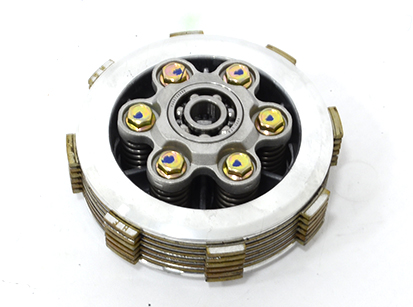 EMBREAGEM COMP C/ 6 DISCOS CROSS TITAN150 04-15/FAN125 09-18/FAN150 10-15/BROS150 06-14/CG160 16-24/BROS160 16-24/XRE190 16-24/START150 15/CARGO150 ES 14/CRF150F 12-17