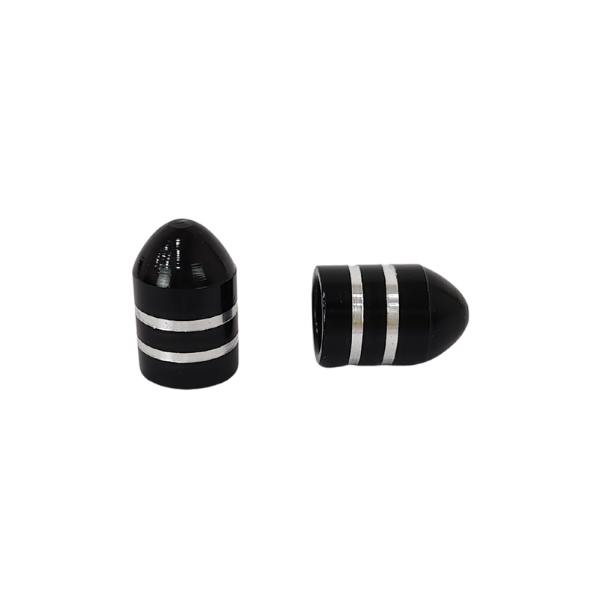 TAMPA VALVULA ALUMINIO BUTYL PRETO (20PCS/EMBALAGEM) UNIVERSAL