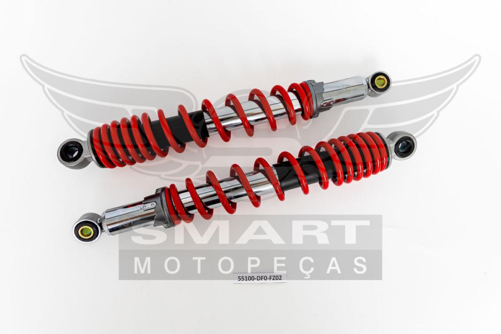 AMORTECEDOR CROMADO C/ REGULAGEM FAZER 150 14-/FACTOR 125I-150