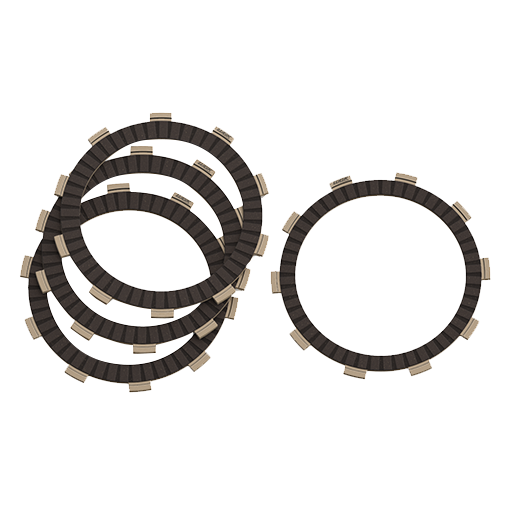 DISCO EMBREAGEM FZ-15 FAZER XTZ-150 CROSSER YBR-150 17- FACTOR YS-150 FAZER 4PCS