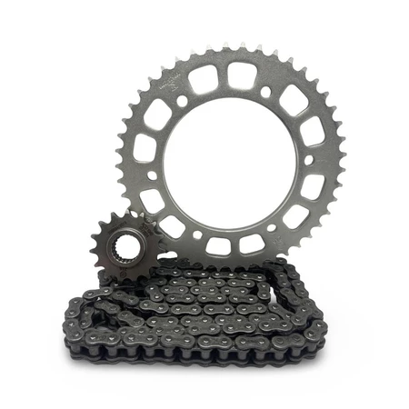 KIT TRANSMISSAO FAZER 250 ACO 1045